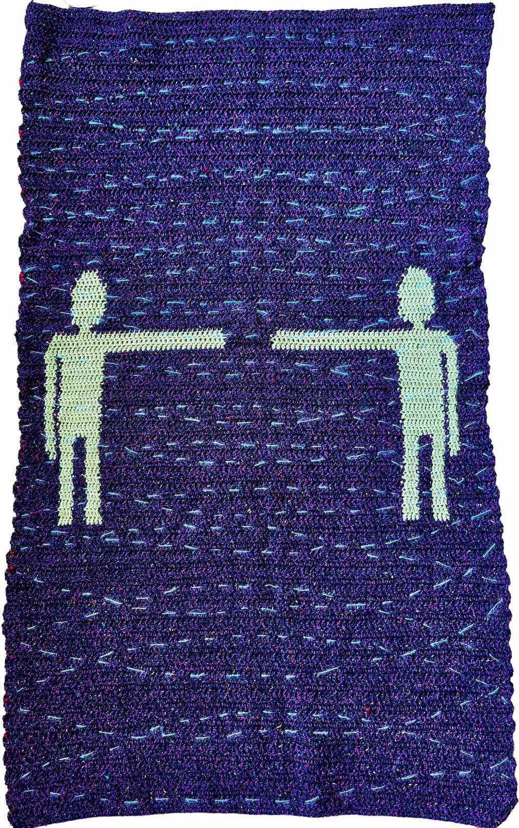 2 Nice to See You, Crocheted Wool, 2024